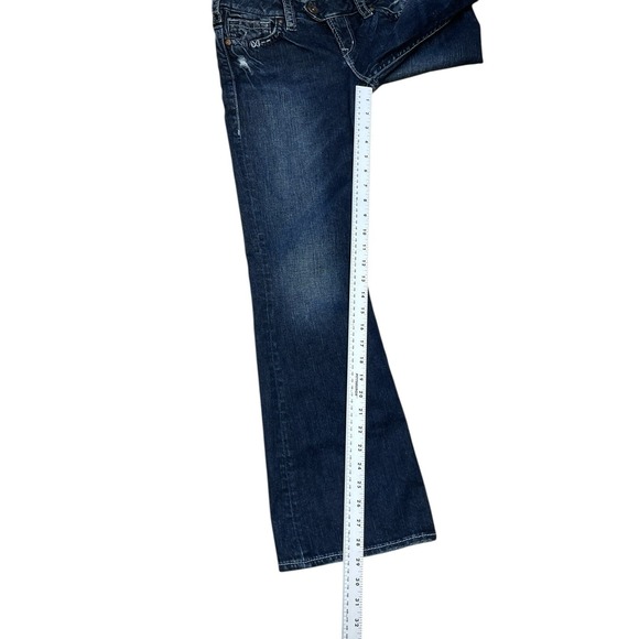 Silver Jeans Tuesday Bootcut Dark Thick Stitch Stretch Women's Size 27 27x 29 - Picture 5 of 11